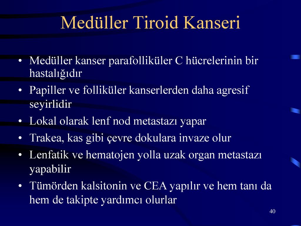 TİROİD KANSERLERİ Prof. Dr. Sevim Güllü. - Ppt Indir