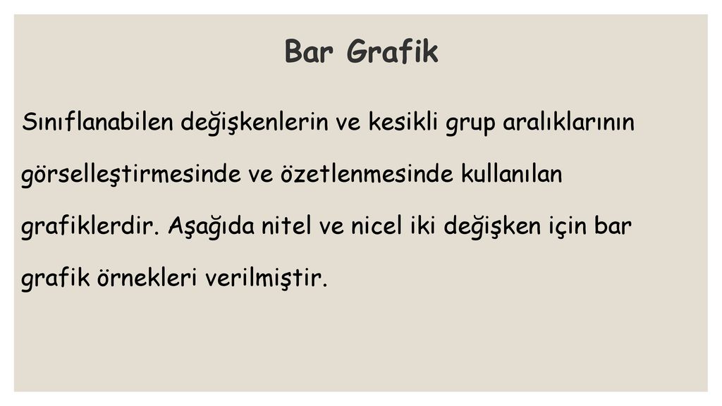 Bar Grafik