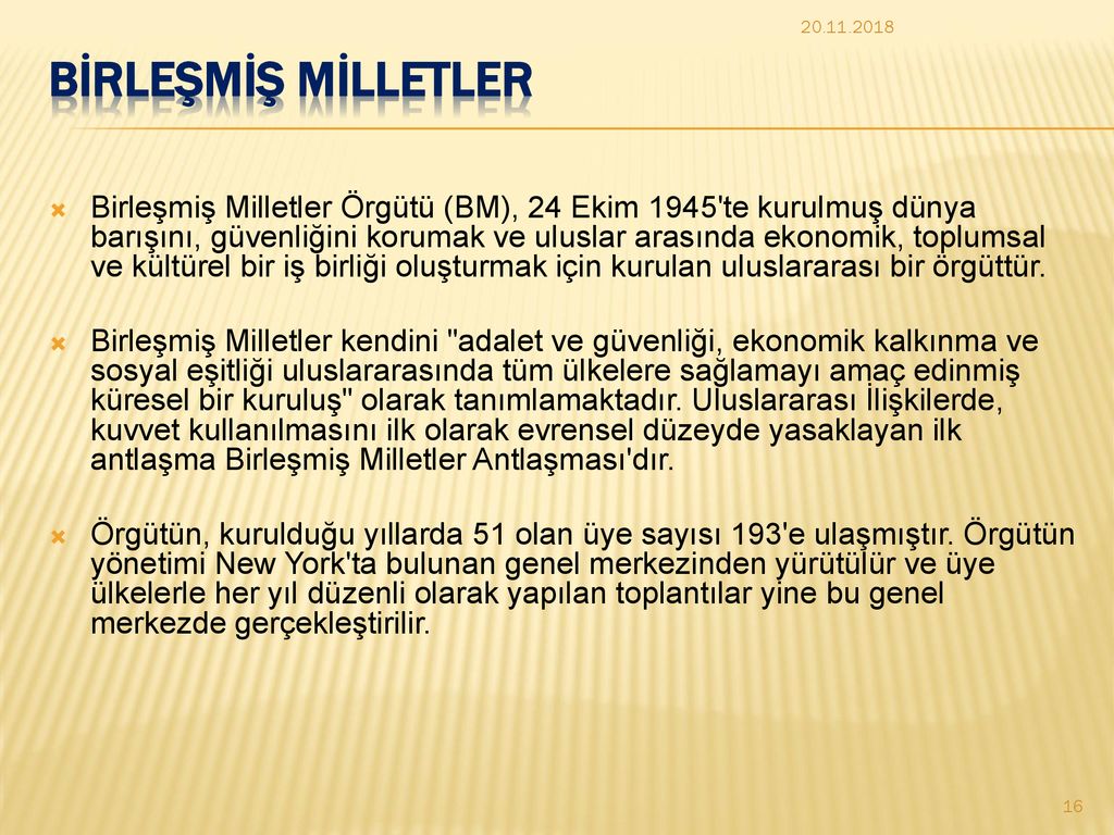 HEMŞİRELİKLE İLGİLİ ULUSAL VE ULUSLAR ARASI KURULUŞLAR - Ppt Indir