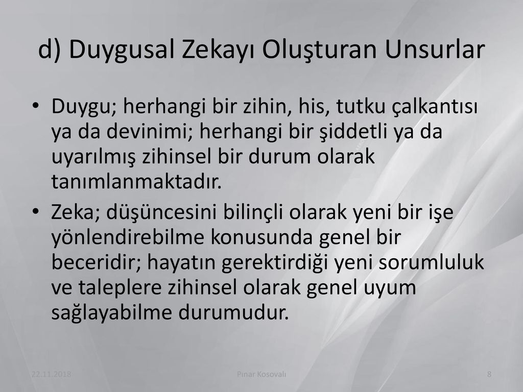 DUYGUSAL ZEKA İLE ÖRGÜTSEL ADALET ARASINDAKİ İLİŞKİ - Ppt Indir