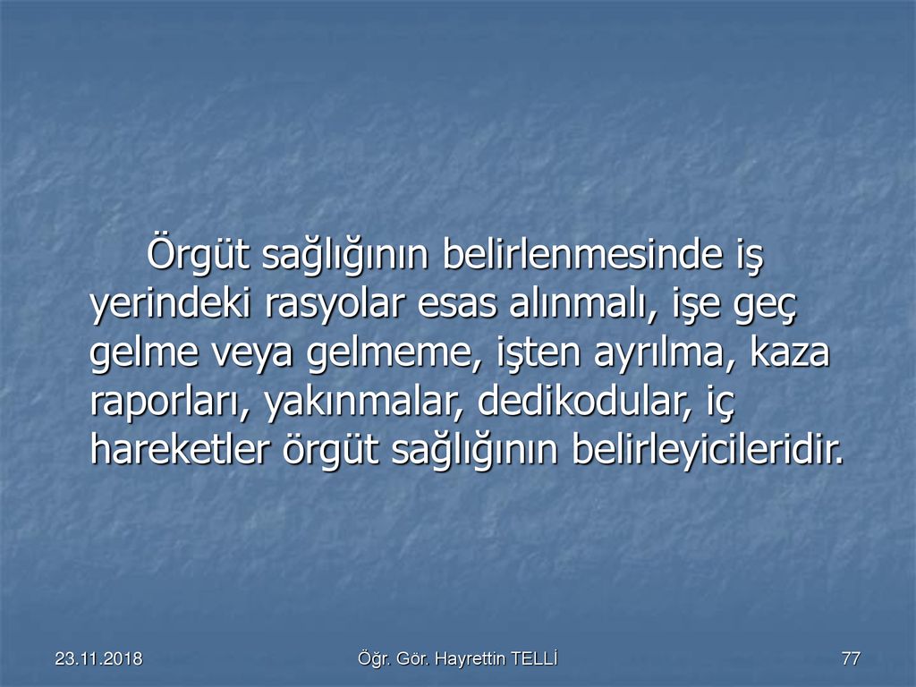 ÇALIŞMA PSİKOLOJİSİ Öğr.Gör. Hayrettin TELLİ - Ppt Indir