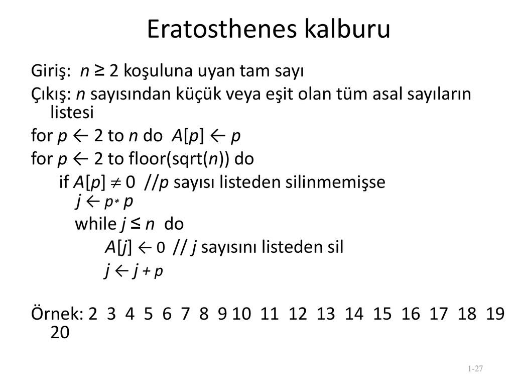Eratosthenes kalburu
