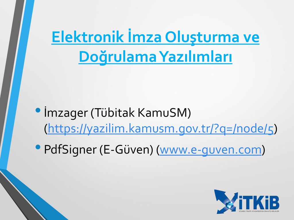 Elektronik Imza Nedir? 5070 Sayılı Elektronik İmza Kanunu’nda Yer Alan ...