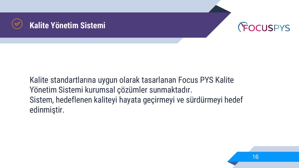 Focus Performans Ve Proje Yönetim Sistemi - Ppt Indir