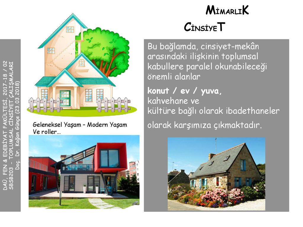 TOPLUMSAL CİNSİYET ÇALIŞMALARI - Ppt Indir