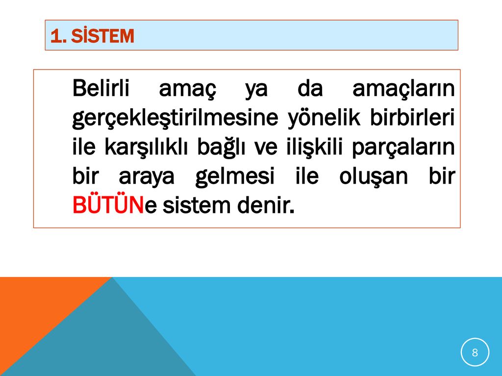 Modern Dönem Sistem Teorisi - Ppt Indir