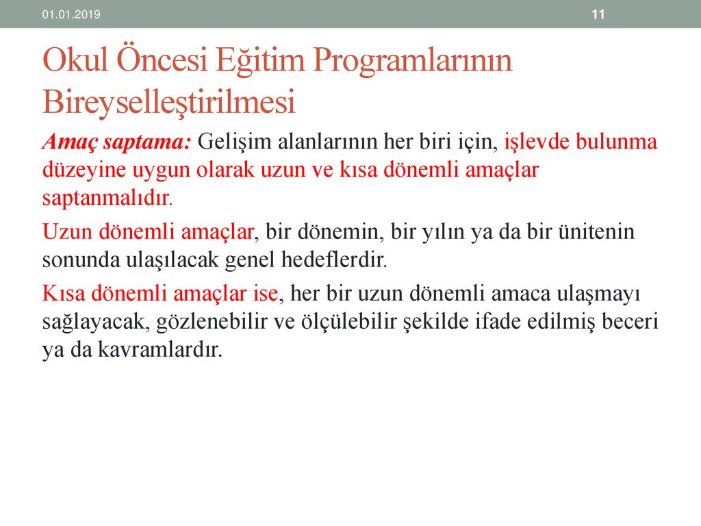 ERKEN ÇOCUKLUK VE OKUL ÖNCESİ DÖNEMLERİNDE ÖZEL EĞİTİM - Ppt Indir