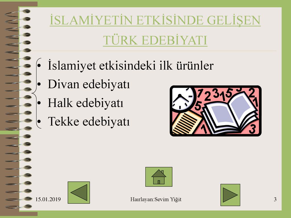 TÜRK EDEBİYATI EVRELERİ - Ppt Indir