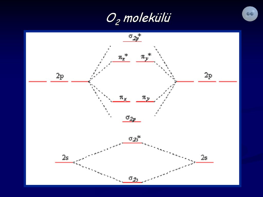 O2 molekülü