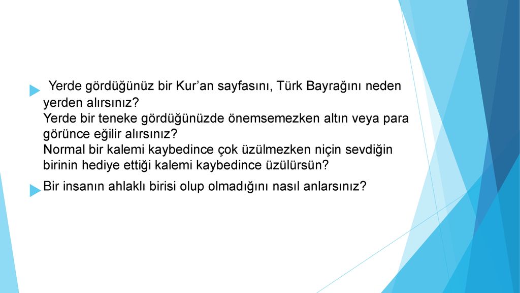 7. SINIF 3.ÜNİTE AHLAKİ DAVRANIŞLAR HAZIRLAYAN TALİP ORHAN Ppt Indir