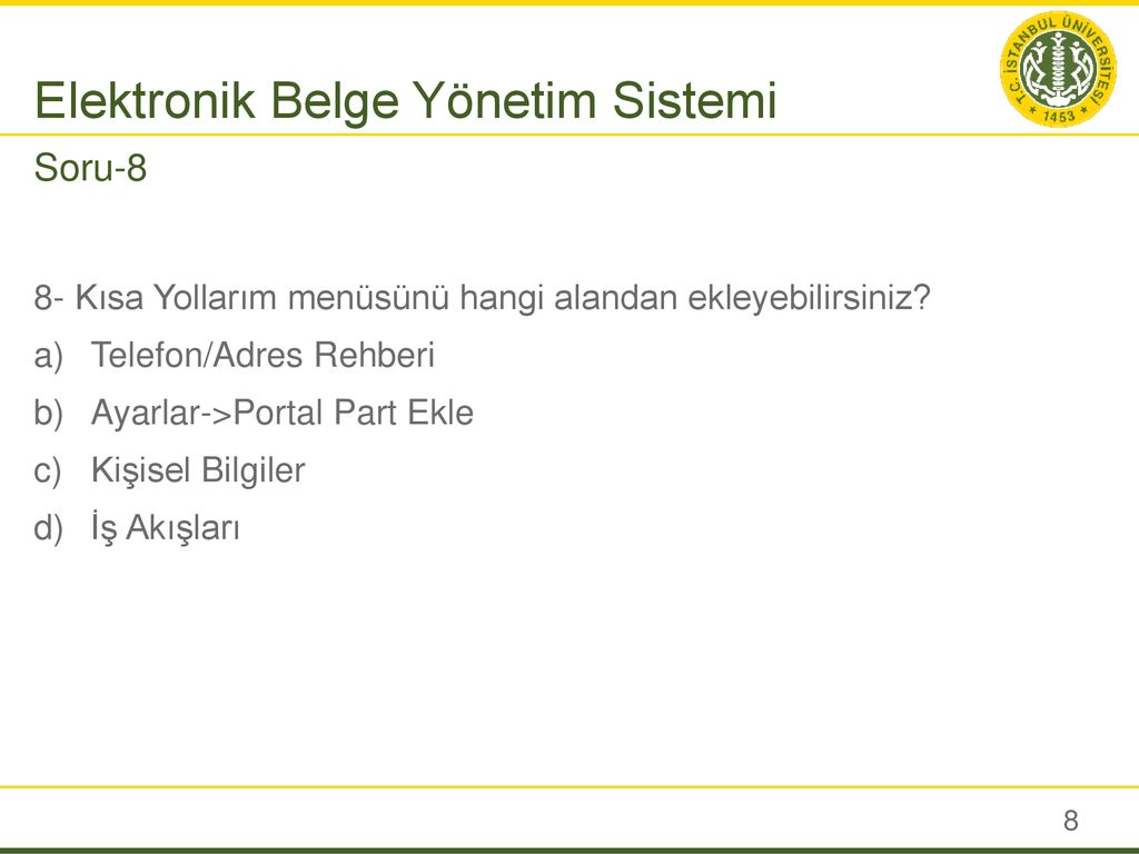 Elektronik Belge Yönetim Sistemi - Ppt Indir