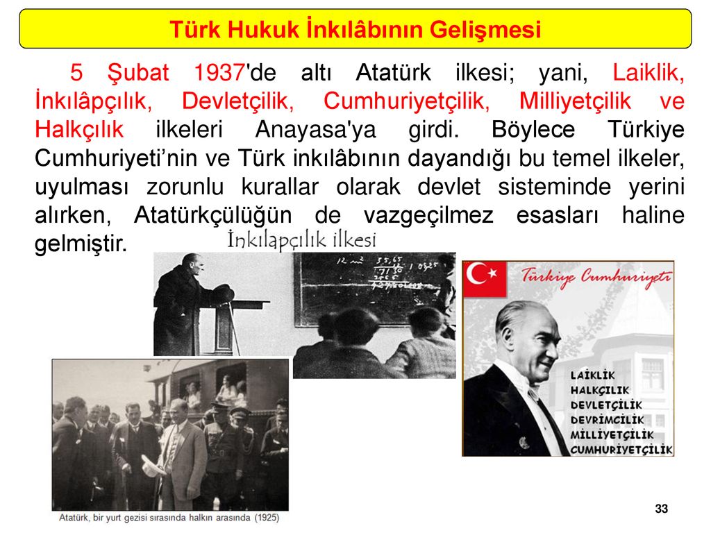 ATATÜRK İLKELERİ VE İNKILÂP TARİHİ II - Ppt Indir