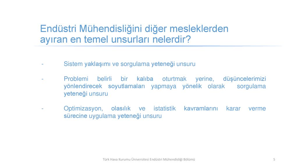 Endüstri Mühendisliği Nedir? - Ppt Indir