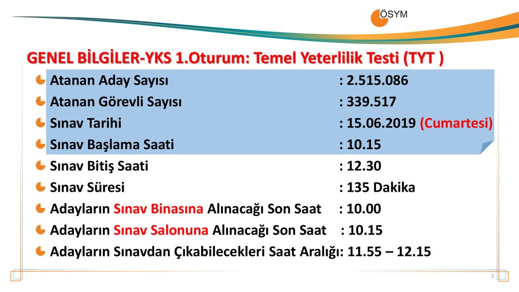 SINAV GÖREVLİSİ EĞİTİMİ - Ppt Indir