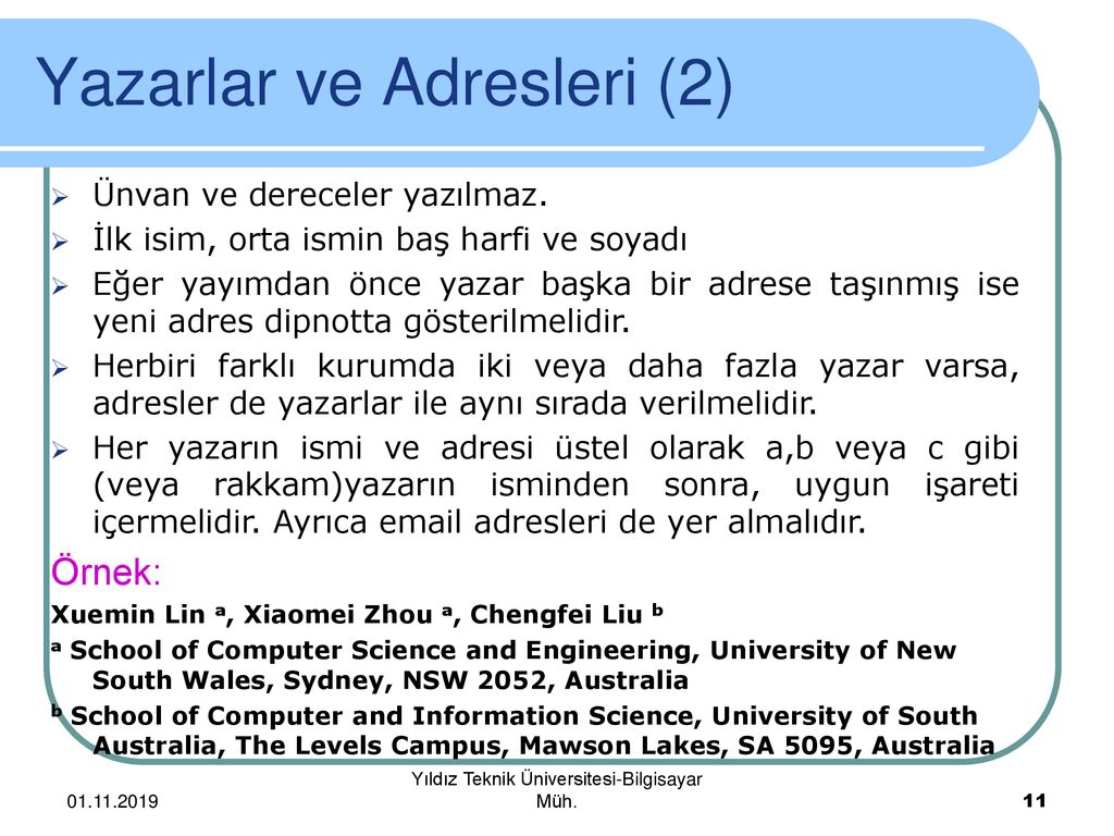 Bilimsel Bir Bildiri Veya Makale Nasıl Yazılır Ve Yayımlanır? - Ppt Indir