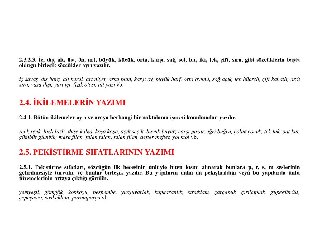 viii bolum yazim kurallari ppt indir