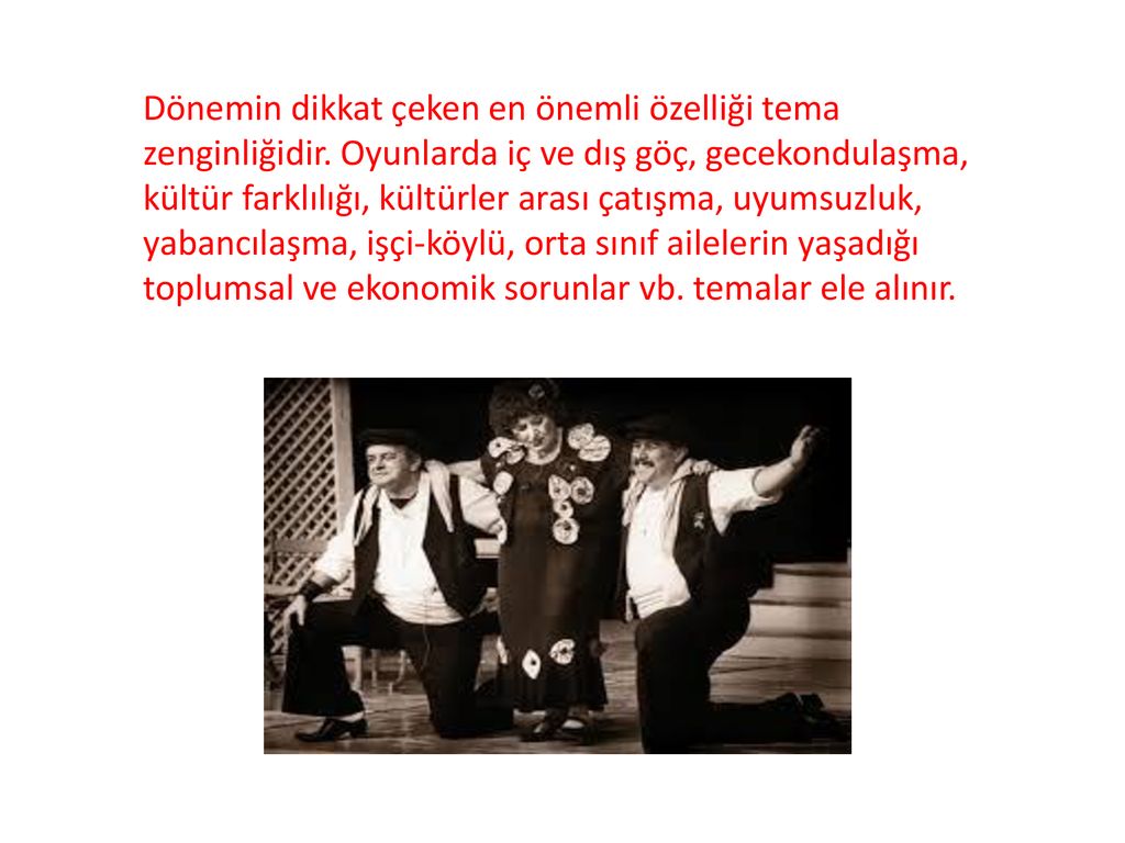 1950 sonrasi turk tiyatrosu ppt indir