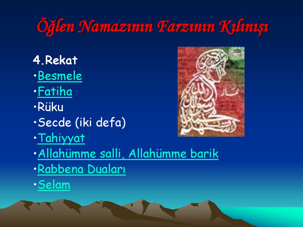 Namaz Nasıl Kılınır Ve Vakit Çeşitleri Ppt Indir