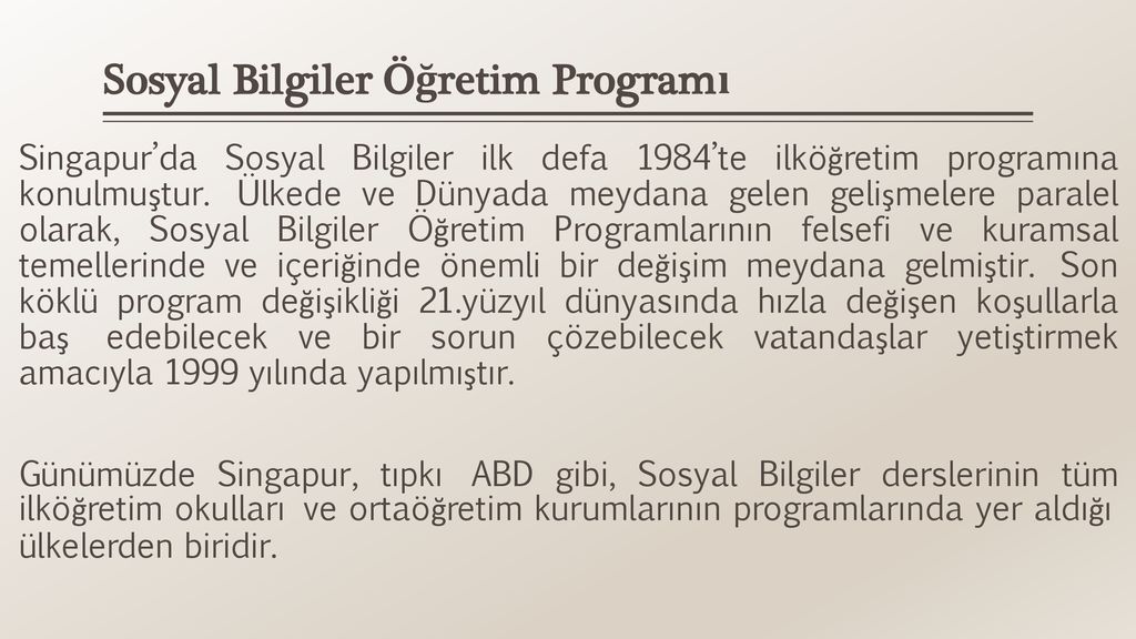 Eğitim Sistemi Ve Sosyal Bilgiler Eğitimi - Ppt Indir