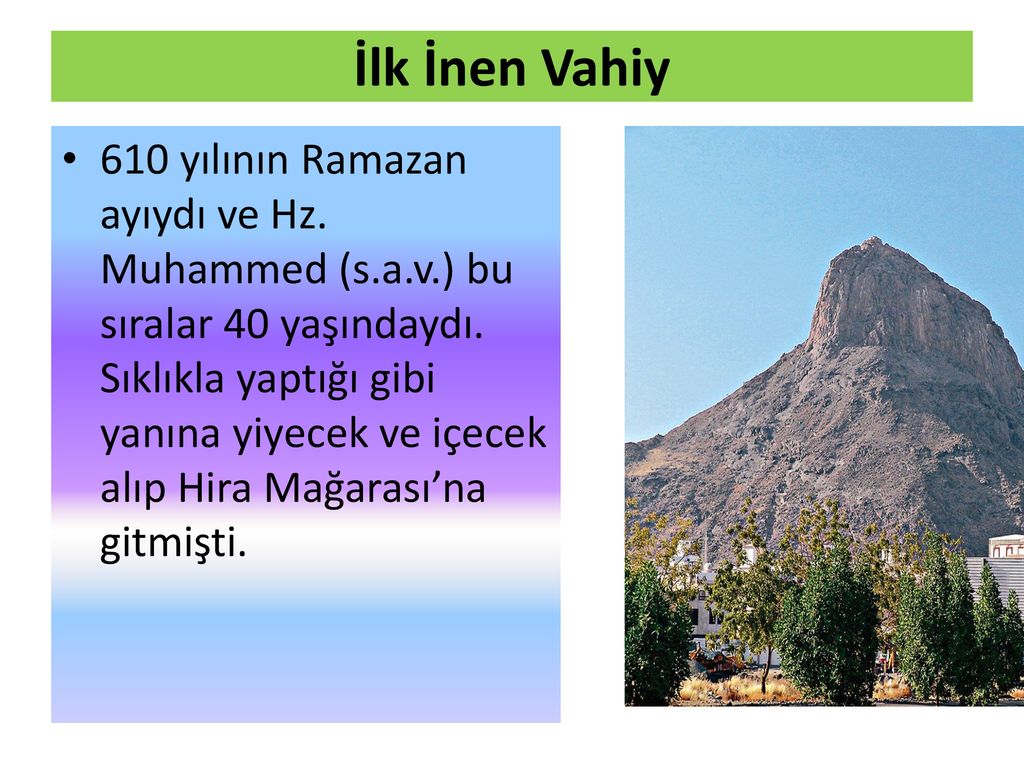 Hz. Muhammed’in (s.a.v.) Daveti: Mekke Dönemi - Ppt Indir