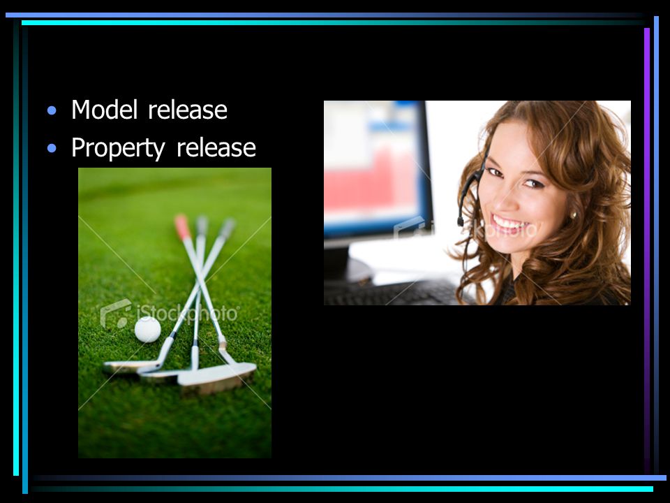 Model release Property release