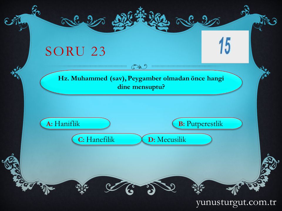 Hz. Muhammed (sav), Peygamber olmadan önce hangi dine mensuptu