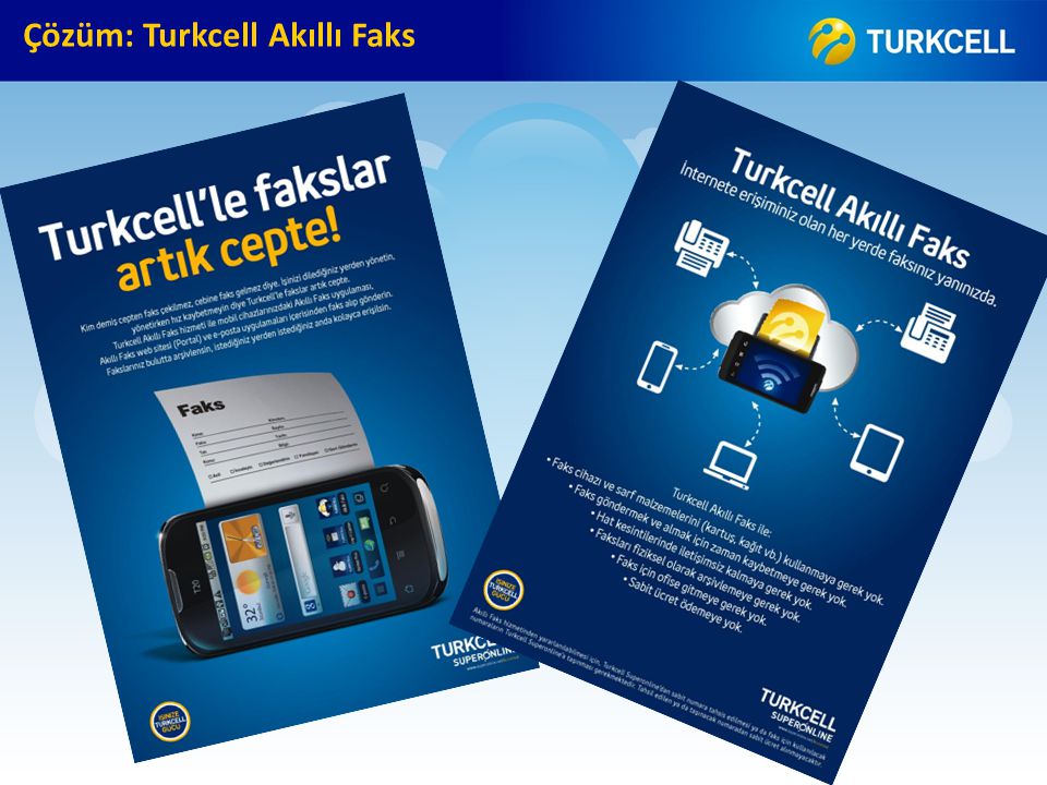Çözüm: Turkcell Akıllı Faks