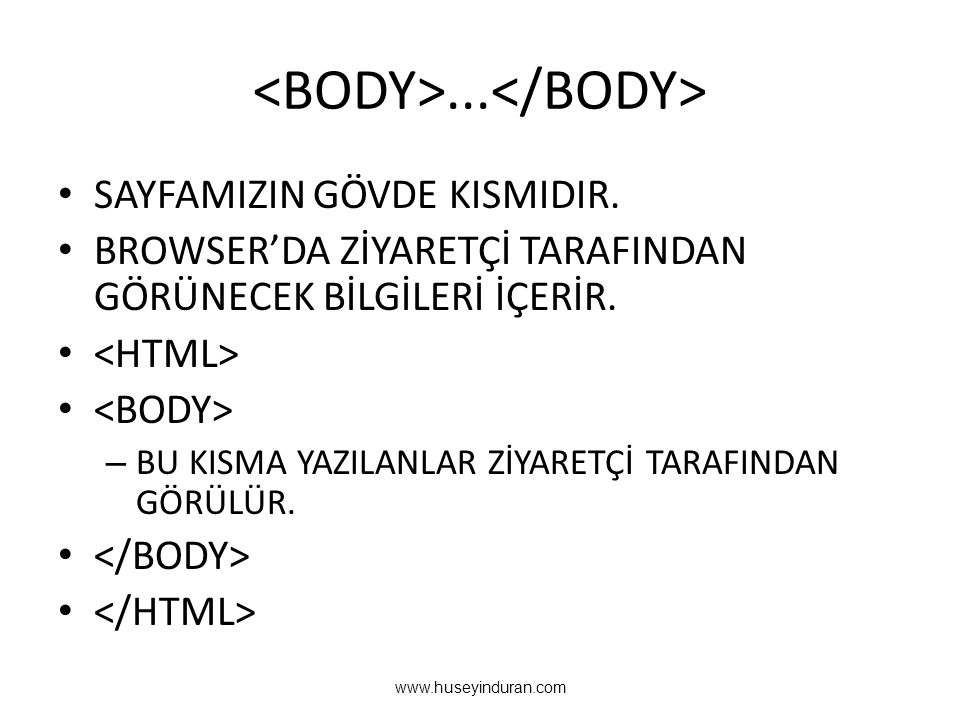 <BODY>...</BODY>