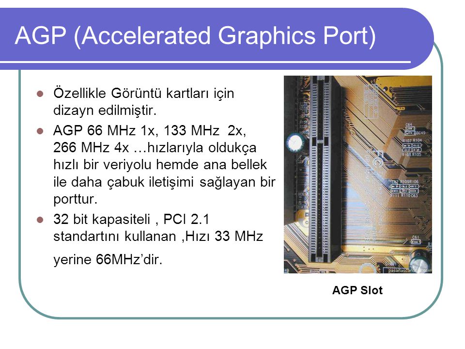 AGP (Accelerated Graphics Port)