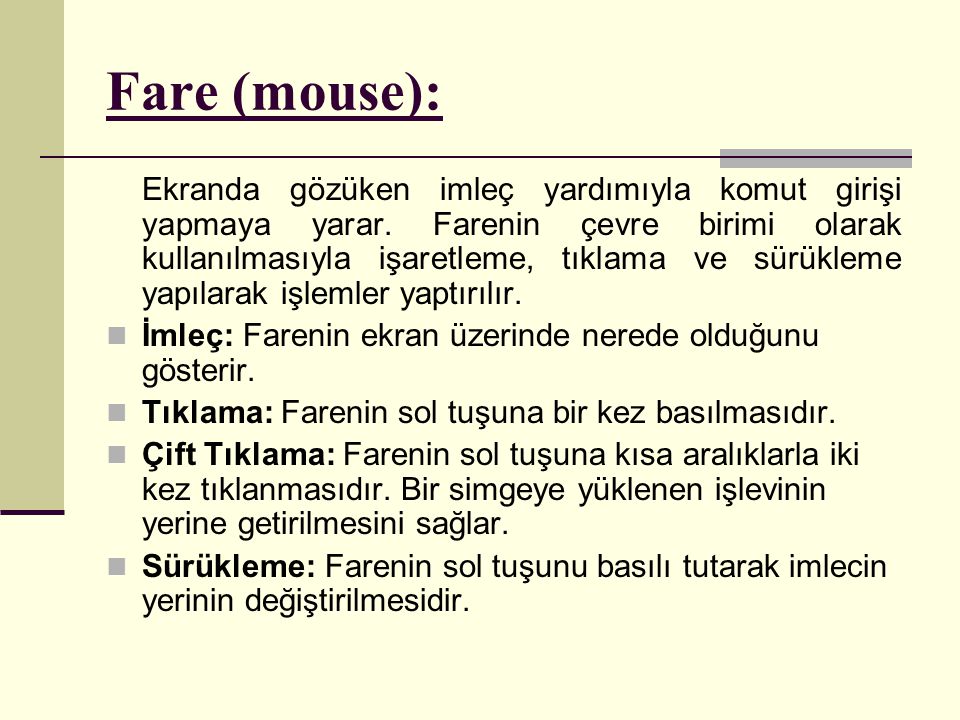 Fare (mouse):