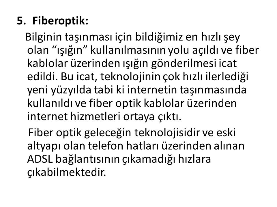 Fiberoptik: