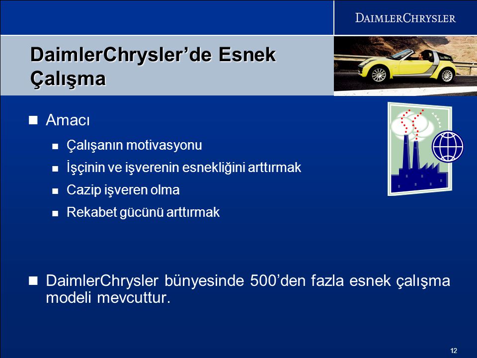 DaimlerChrysler’de Esnek Çalışma