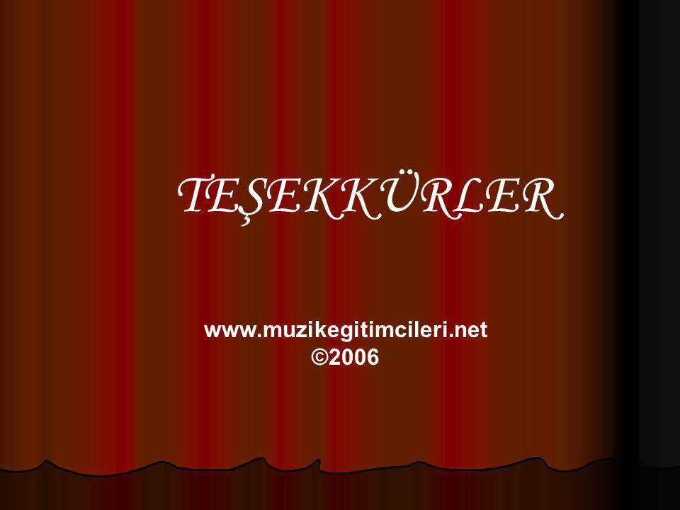 TEŞEKKÜRLER   ©2006