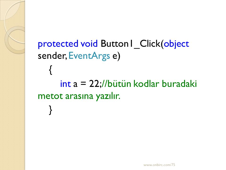 protected void Button1_Click(object sender, EventArgs e) {