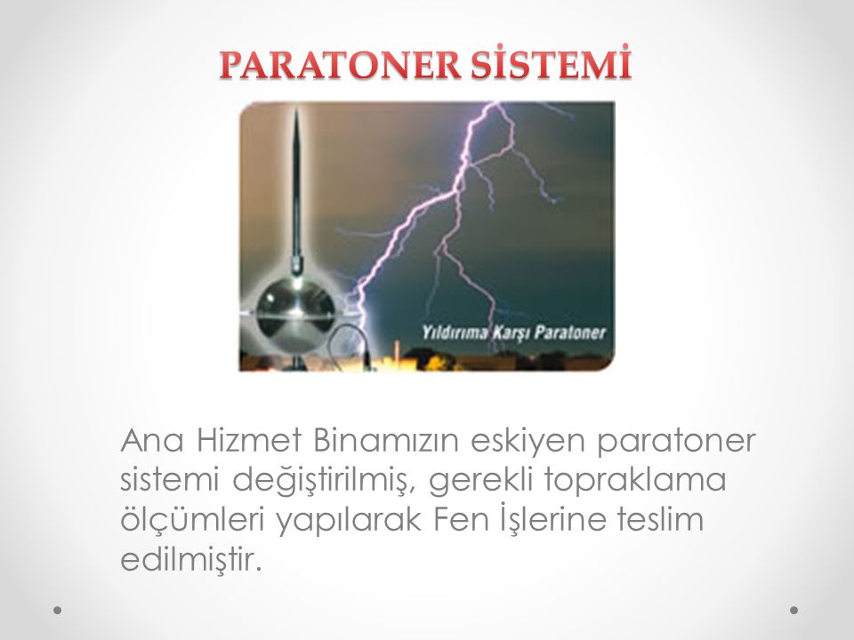PARATONER SİSTEMİ