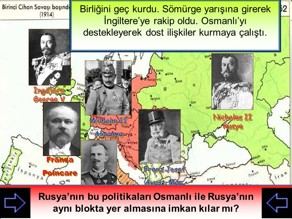 Rusya’nın bu politikaları Osmanlı ile Rusya’nın
