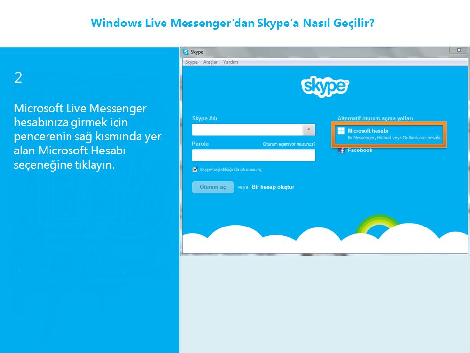 2 Windows Live Messenger’dan Skype’a Nasıl Geçilir
