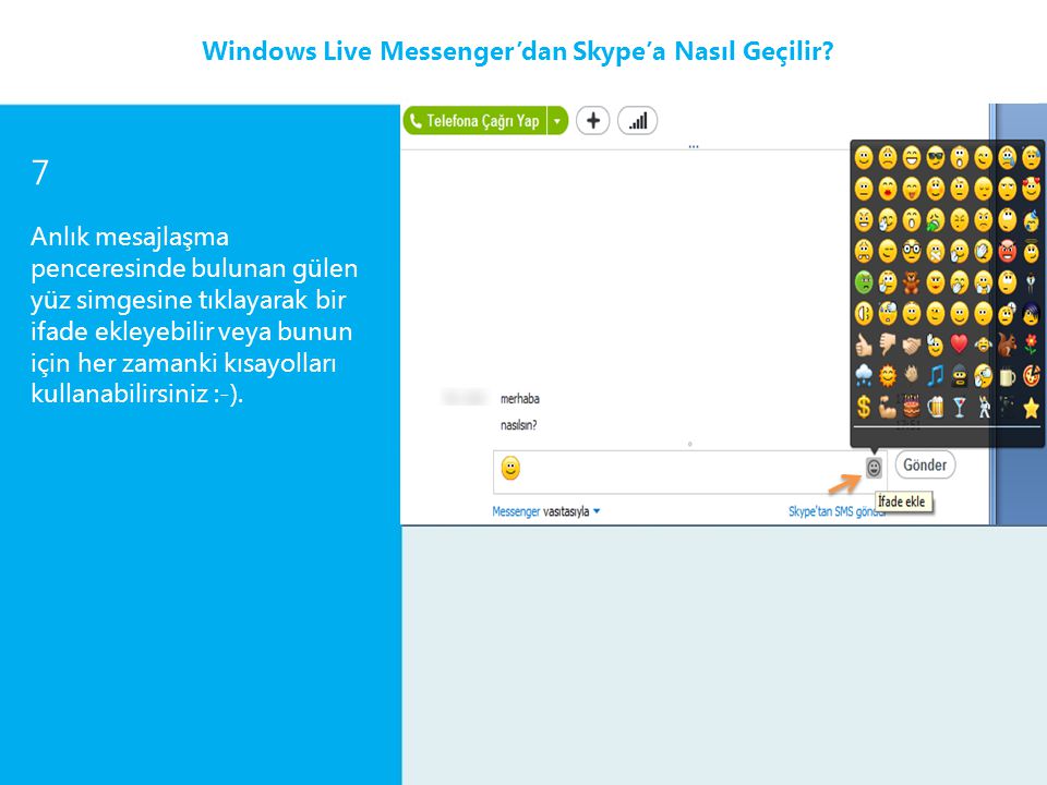 7 Windows Live Messenger’dan Skype’a Nasıl Geçilir