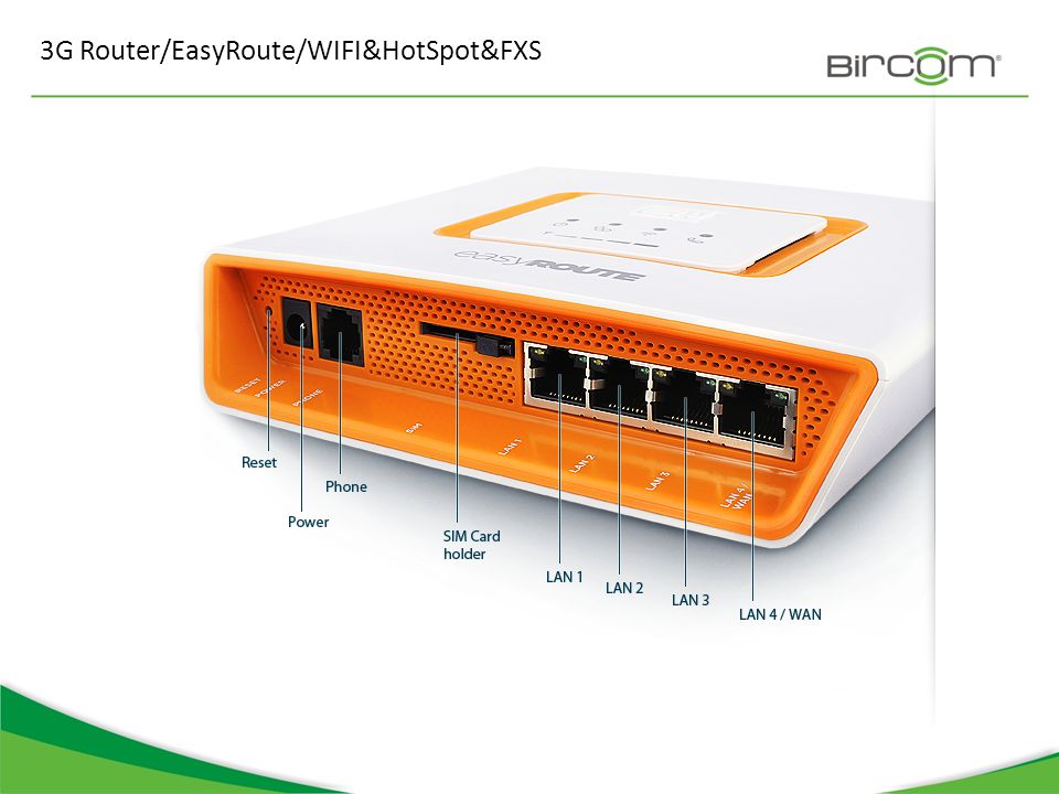 3G Router/EasyRoute/WIFI&HotSpot&FXS