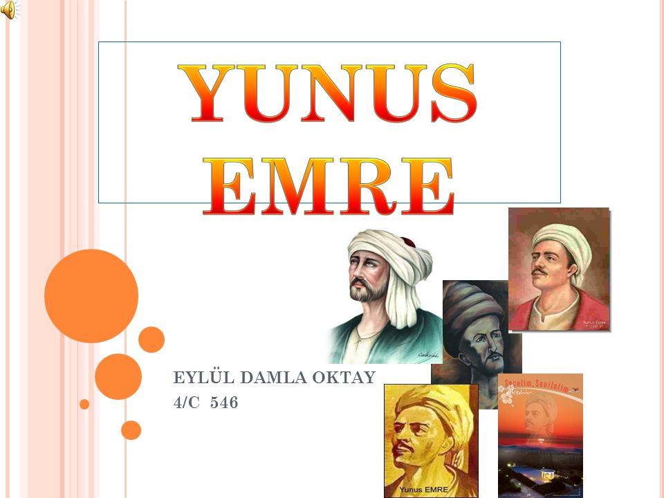 YUNUS EMRE EYLÜL DAMLA OKTAY 4/C 546