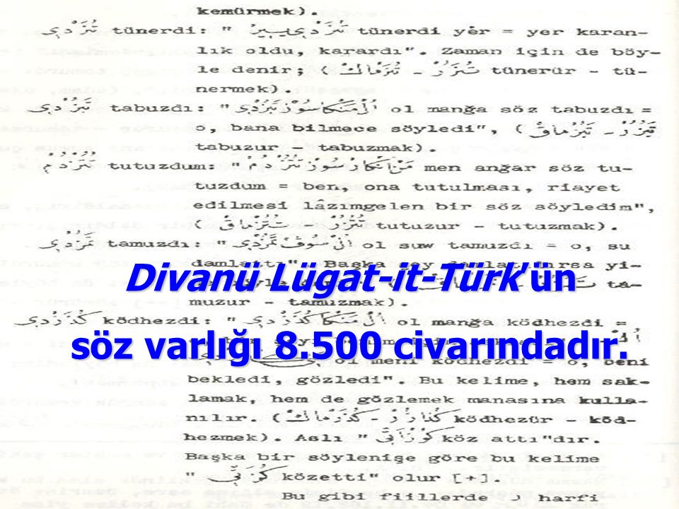 Divanü Lügat-it-Türk’ün