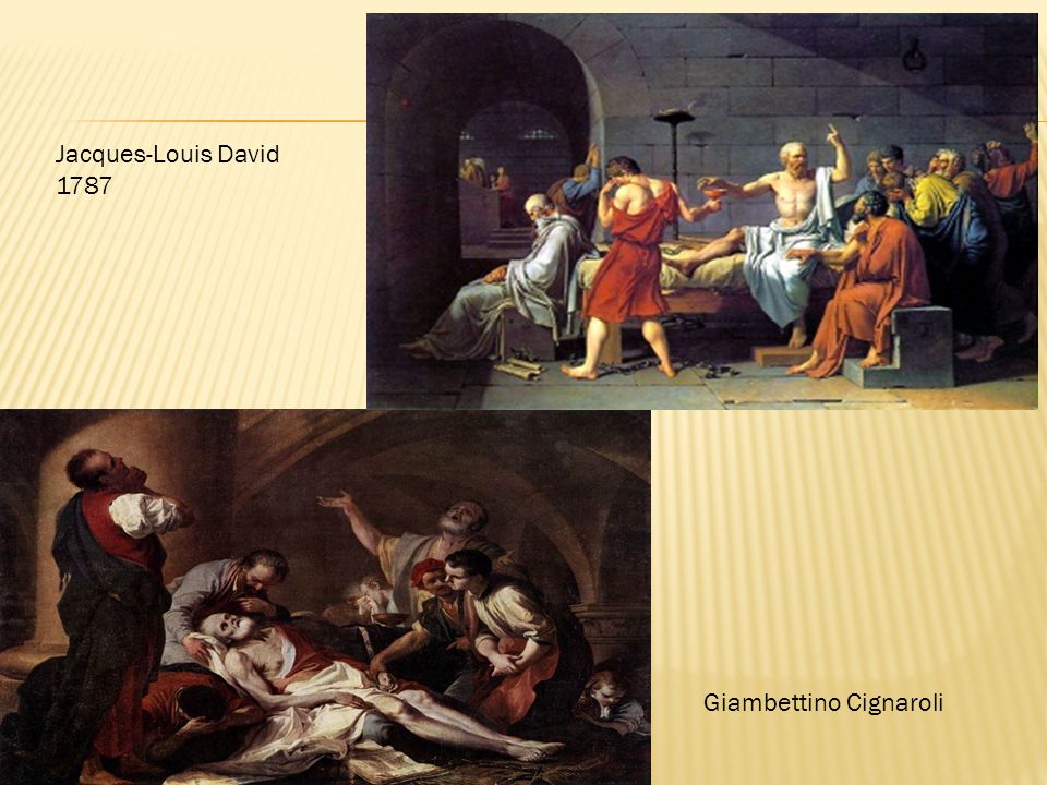 Jacques-Louis David 1787 Giambettino Cignaroli