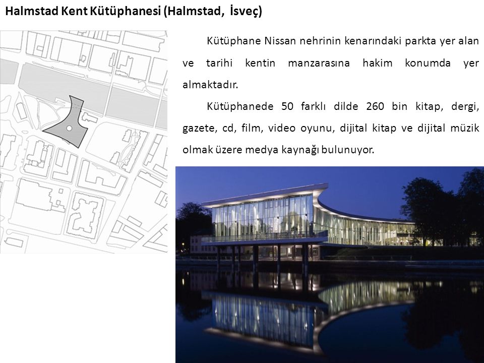 Halmstad Kent Kütüphanesi (Halmstad, İsveç)