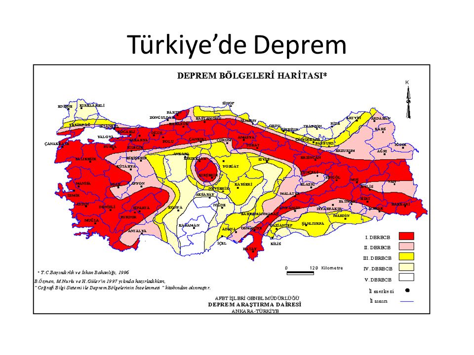 Türkiye’de Deprem