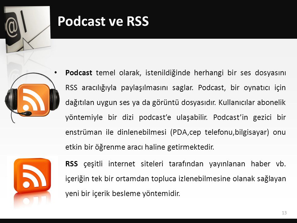 Podcast ve RSS