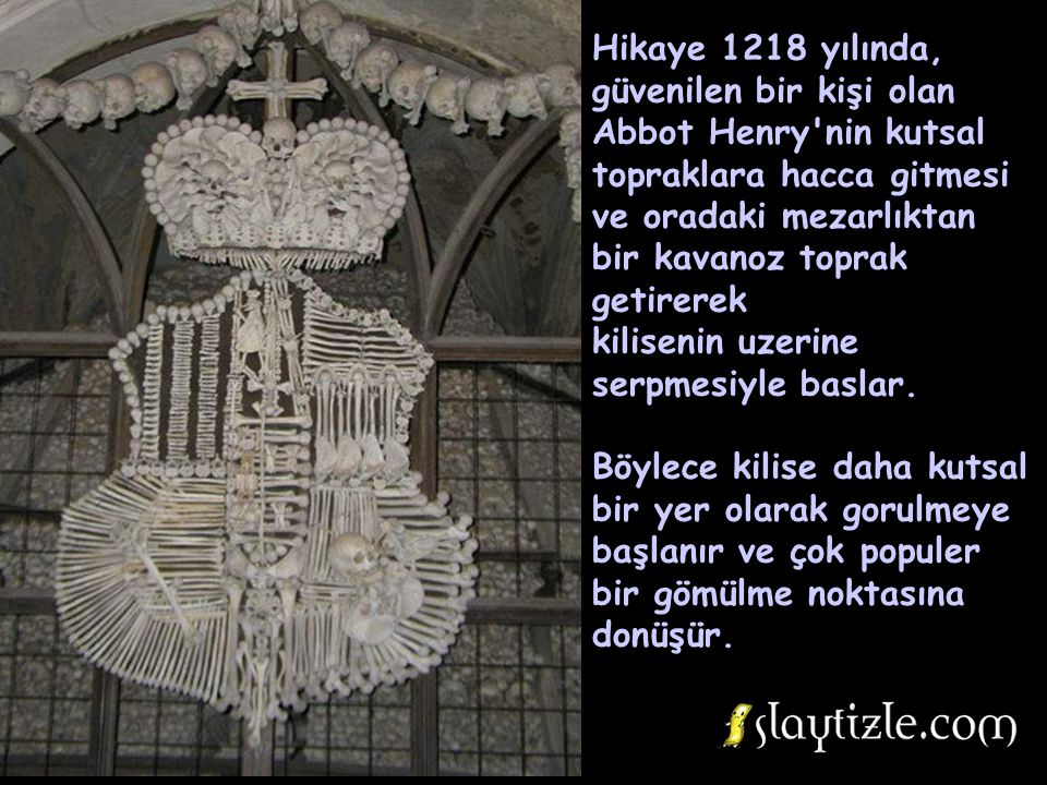 Hikaye 1218 yılında, güvenilen bir kişi olan Abbot Henry nin kutsal