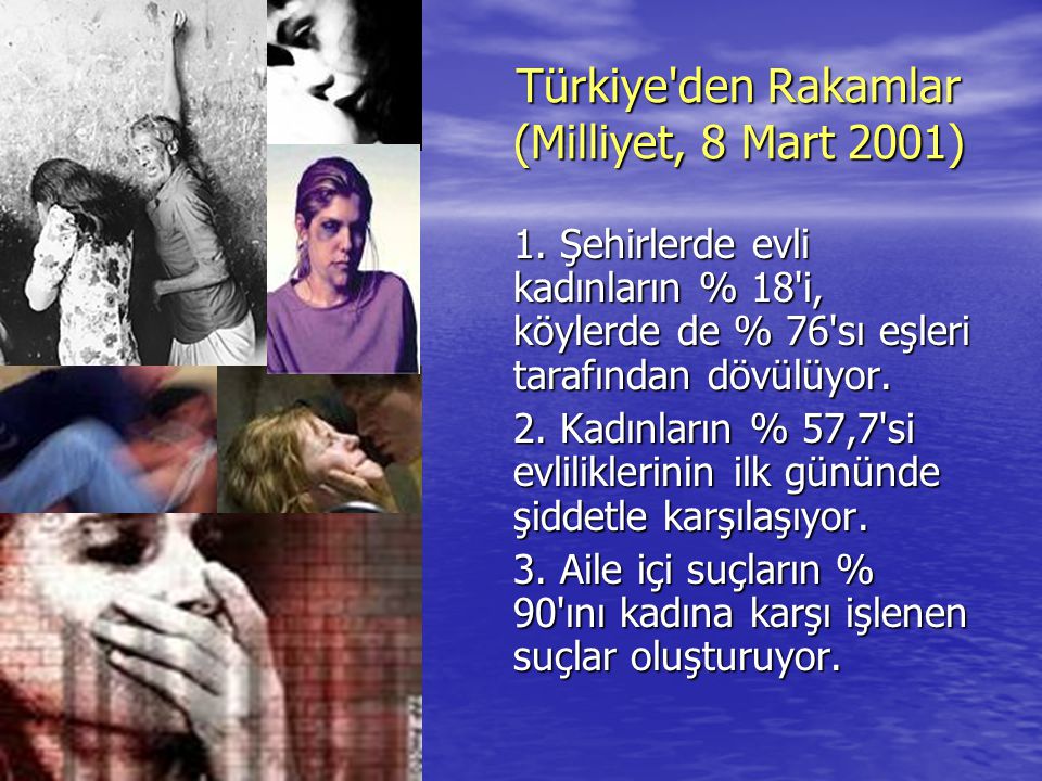 Türkiye den Rakamlar (Milliyet, 8 Mart 2001)