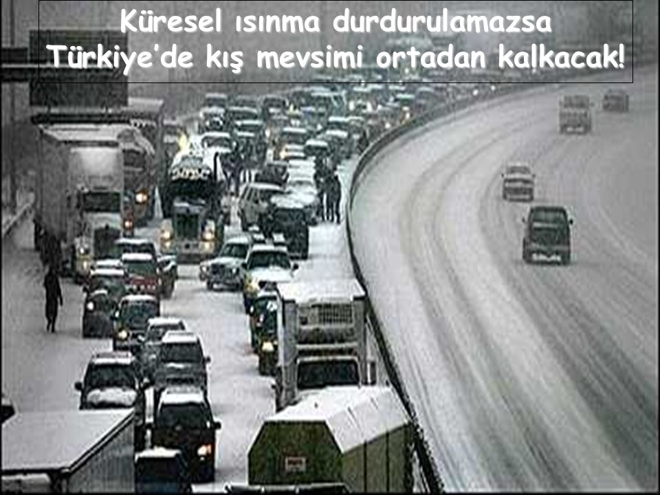 Küresel ısınma durdurulamazsa Türkiye’de kış mevsimi ortadan kalkacak!