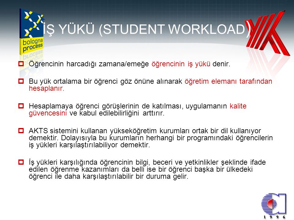 İŞ YÜKÜ (STUDENT WORKLOAD)
