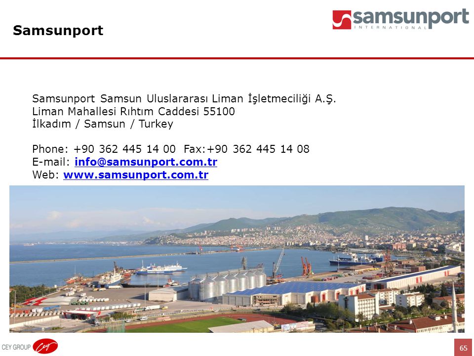 Samsunport Samsunport Samsun Uluslararası Liman İşletmeciliği A.Ş.